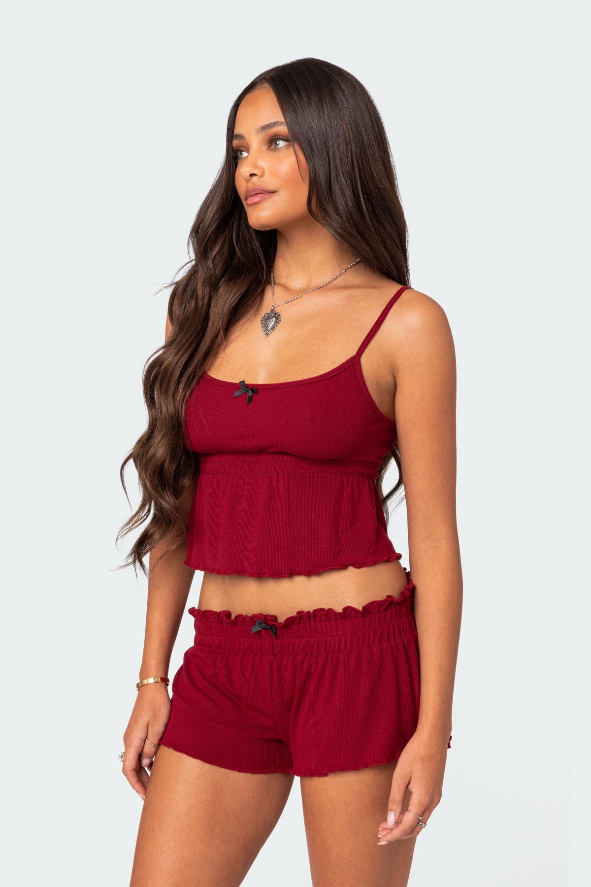 Ruby Ribbed Tank Top